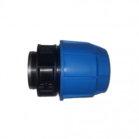 Raccord à compression - Manchon taraudé 90 x 2\"1/2 F -
