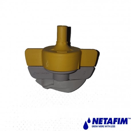 Mikrosprinkler 200lt/std. graue Turbine
