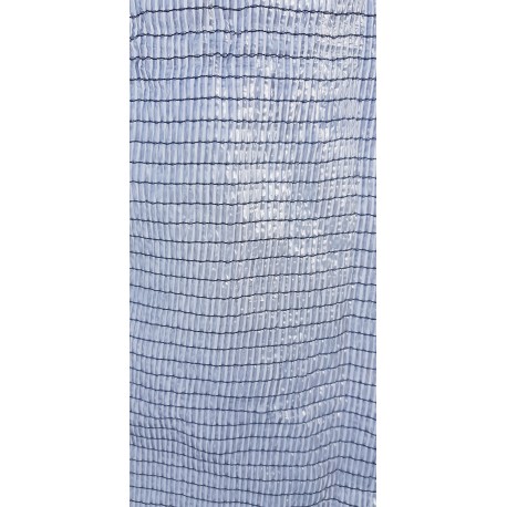Filet d\'ombrage 50% argenté / largeur 6 m